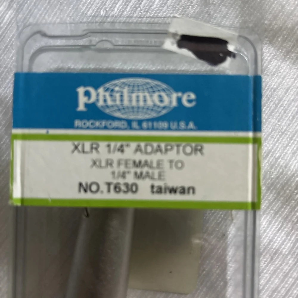 XLR 3-Pin Male to 1/4